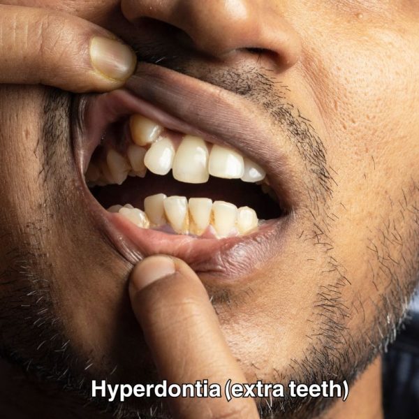 هایپردنتیا چیست؟Hyperdentia یا extra teeth علل و روش های تشخیص و درمان و کشیدن دندان های اضافی